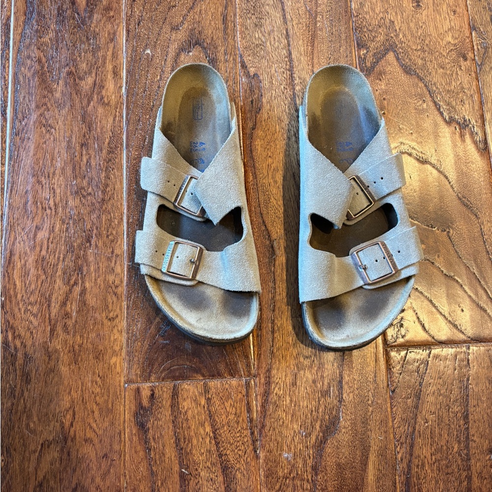 Birkenstock Tan Sandals with Ergonomic Footbed